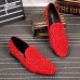 Men's Shoes Amir New Style Hot Sales Wedding / Night Club & Party Leather Oxfords Black / Red  