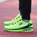 Men's Shoes Basketball/Athletic/Casual Tulle Leather Fashion Air cushion Shoes Black/Bule/Green  