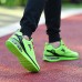 Men's Shoes Basketball/Athletic/Casual Tulle Leather Fashion Air cushion Shoes Black/Bule/Green  