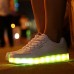  New Arrival Men's LED Shoes USB charging Outdoor/Athletic/Casual Best Seller Fashion Sneakers Blue/Navy   