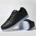  New Arrival Men's LED Shoes USB charging Outdoor/Athletic/Casual Best Seller Fashion Sneakers Blue/Navy   