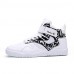 Men's Shoes Outdoor Fashion Sports Shoes Leisure Upper Microfiber fabric Shoes Black/White/White and Black  