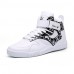Men's Shoes Outdoor Fashion Sports Shoes Leisure Upper Microfiber fabric Shoes Black/White/White and Black  