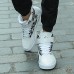 Men's Shoes Outdoor Fashion Sports Shoes Leisure Upper Microfiber fabric Shoes Black/White/White and Black  