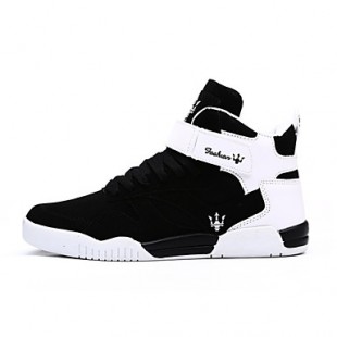 Men's Shoes Outdoor Fashion Sports Shoes Leisure Upper Microfiber fabric Shoes Black/White/White and Black  