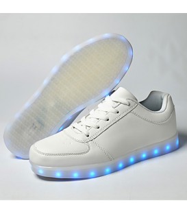  New Arrival Men's LED Shoes USB charging Outdoor/Athletic/Casual Best Seller Fashion Sneakers Blue/Navy   
