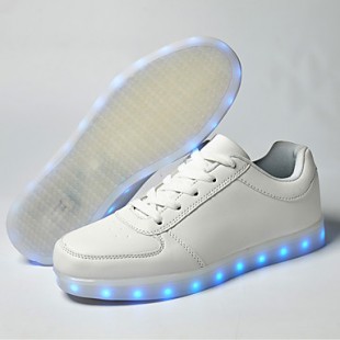  New Arrival Men's LED Shoes USB charging Outdoor/Athletic/Casual Best Seller Fashion Sneakers Blue/Navy   