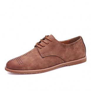 Men's Summer Comfort PU Casual Brown / Gray / Khaki  